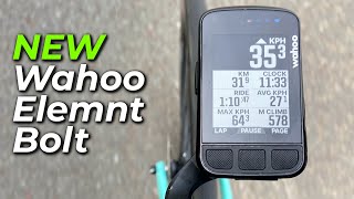 NEW Wahoo Elemnt Bolt 20 First Impressions  Is It Worth Upgrading To [upl. by Ajroj]