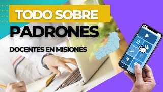 Padrones docentes de Misiones Búsquedas inscripciones puntaje y más [upl. by Sirroned]