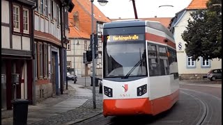 Straßenbahn Halberstadt  Impressionen Oktober 2014 [upl. by Devlin]