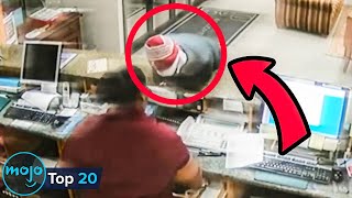 Top 20 Robbery FAILS Caught On Camera [upl. by Maggy]