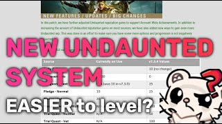 NEW Undaunted Progression System  Easier to Level  The Elder Scrolls Online  Ascending Tide DLC [upl. by Herbst]