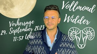 VOLLMOND WIDDER 2992023 vorhersage transit astrologie horoskop sternzeichen [upl. by Senhauser]