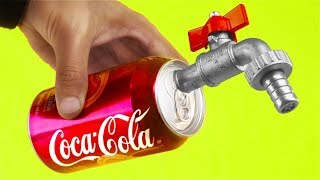 8 Crazy Coca Cola Life Hacks and Experiments [upl. by Salema]