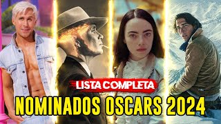 🏆 NOMINADOS OSCARS 2024  Lista Completa [upl. by Enogitna]