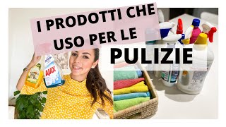 DETERSIVI CHE USO PER PULIRE CASA  PRODOTTI PER LA PULIZIA DI CASA  COSA USO PER PULIRE ✨ [upl. by Eybbob]