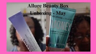 Allure Beauty Box Subscription Unboxing May allurebeautybox unboxing [upl. by Dimitri111]