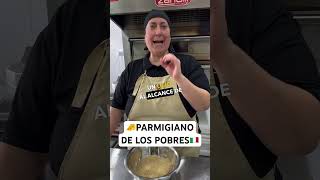 🛑PARMIGIANO de los POBRES🧀🇮🇹 chefroberta parmesano food [upl. by Dupuy]