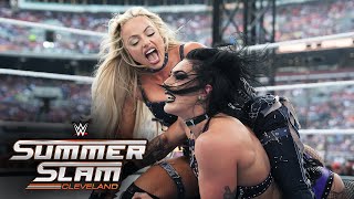 Liv Morgan vs Rhea Ripley – Women’s World Championship Match SummerSlam 2024 highlights [upl. by Barmen]