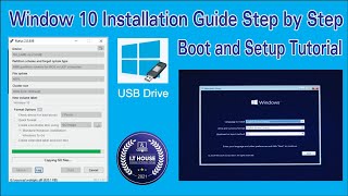 Windows 10 Installation Guide StepbyStep Boot and Setup from Usb Pendrive Tutorial [upl. by Jerrome]