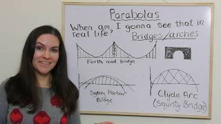 NATIONAL 5 MATHS PARABOLAS NOT being funny but when will I use that in real life PARABOLAS [upl. by Etteneg]