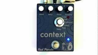 Red Panda Context  Reverb Demo with Bass [upl. by Blane]