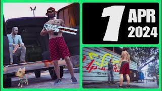 The Gun Van location amp Street Dealers today April 1 2024 in GTA 5 RAILGUN is back this week [upl. by Araldo16]