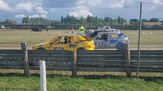 Evesham Autograss Club Stockhatch Final 8th September 2024 [upl. by Aicirtak]