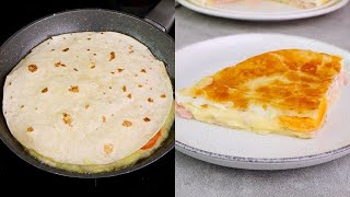 Frittata di piadina la ricetta facile per una cena veloce e saporita [upl. by Illoh]