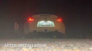 370z Remark Axle Back exhaust [upl. by Murage]