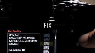 How to fix the 58k grayed out on gh7 Panasonic [upl. by Doy]