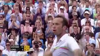 Radek Stepanek amazing shots and celebrations [upl. by Sivrup]