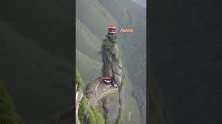 Sceneries on the Cliffs Mountain Scenery Natural Scenery youtubeshorts dramaticscenery [upl. by Maureene256]