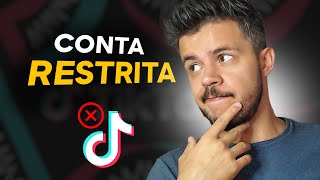 como verificar RESTRIÇÕES na conta do TIK TOK Aumente suas Visualizações tiktok [upl. by Moe]