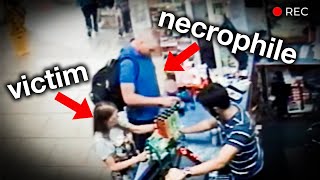 CCTV Captures Necrophile Luring Victim To Her Death [upl. by Eussoj]