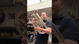 FOR SALE Schenkelaars 4 valve Bb Euphonium Silver Plated [upl. by Vas825]