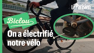 Transformer son vélo en électrique c’est « plusieurs centaines d’euros économisées » [upl. by Shererd]