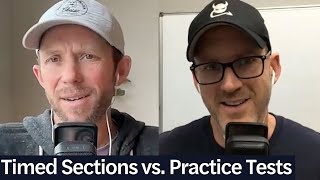 Timed Sections vs Practice Tests  LSAT Demon Daily Ep 629 [upl. by Piks]