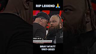 Thank U  Bray Wyatt 🙏 Legend Never Dies 🥺 [upl. by Icul700]