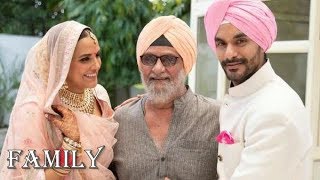 Angad Bedi Family Photos  Father Mother Brother Sister amp Spouse [upl. by Ybbed226]