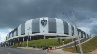 Nossa Arena MRV  GRAMA MUDANÃ‡A TRÃ‚NSITO amp HIDROSEMEADURA [upl. by Lativa]