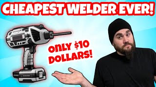 TESTING THE WORLDS CHEAPEST WELDER Only 10 dollars [upl. by Spooner343]