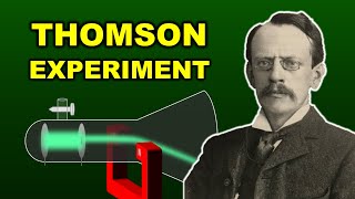 J J THOMSON EXPERIMENT Charge to Mass Ratio for Electron  for Class 11  12 in HINDI [upl. by Teillo]