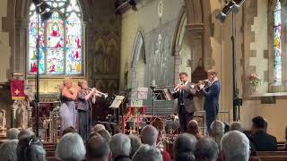 Solus Trumpet Ensemble play Gabrieli excerpt [upl. by Darell]