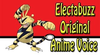 The Original Electabuzz Voice from the Original Pokemon Season [upl. by Latif]