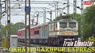 Journey In 15046 Okha Gkp Express  Msts Gameplay  Indian Railways  WRV11 Route [upl. by Keating347]