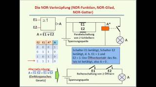 DIGITALTECHNIK  TUTORIAL 02 1 NAND NOR [upl. by Anahsahs]