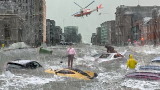 Canada Underwater after Storm Streets Turned into rivers due to Flooding in Ottawa Ontario [upl. by Fabrice]