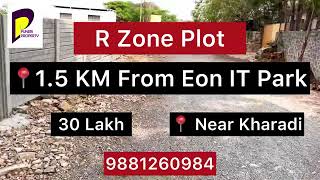 R zone Plot Near Kharadi Eon IT Park  Best Investment  Property Virtual Tour [upl. by Dymoke]