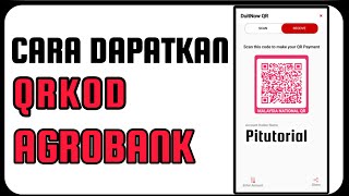 Cara Dapatkan QRKod Agrobank  Agronet [upl. by Namharludba]