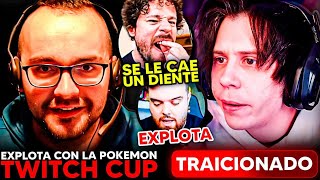 RUBIUS y FOLAGOR ¡TRAICIONADO en la POKEMON TWITCH CUP IBAI y XOKAS ¡EXPLOTAN y DANIREP ¡ACUSADO [upl. by Ceevah]