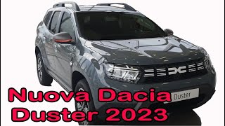 Nuova Dacia Duster 2023 interni ed esterni [upl. by Airtal]