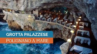 Grotta Palazzese a Polignano a Mare fra i ristoranti più belli del mondo  Sabrina Merolla [upl. by Asilenna]