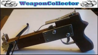 How to make a Pistol Crossbow Part 16  Finished Crossbow Shooting amp Tips [upl. by Smailliw]