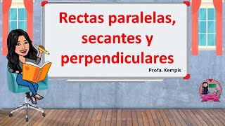 Rectas paralelas y secantes [upl. by Oninrutas]