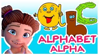 Apprendre lAlphabet  Méthode Alpha De A à Z [upl. by Nagear]