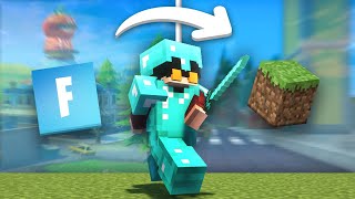 I Played Fortnite IN MINECRAFT AND YOU CAN TOO ITS WAY TOO GOOD [upl. by Maidel]