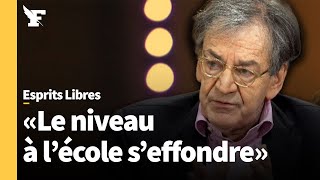 Alain Finkielkraut «Bourdieu a engendré une catastrophe» [upl. by Aiyekal]