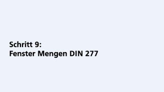 VideoAnleitung zum BKI Kostenplaner  Schritt 9  Fenster Mengen DIN 277 [upl. by Eseekram]