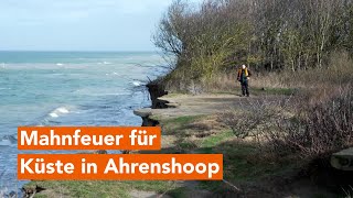 Mahnfeuer am Hohen Ufer – Engagement für den Küstenschutz in Ahrenshoop [upl. by Wilmar]