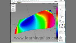 Autodesk Alias Tutorial Trim Curve Fit  full HD preview [upl. by Enoed]